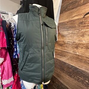 Carhartt Olive Green Quilted Vest